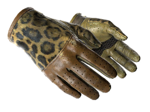 ★ Driver Gloves | Queen Jaguar (Well-Worn)