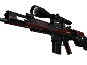 SCAR-20 | Crimson Web (Field-Tested)
