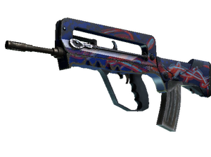 FAMAS | Afterimage (Well-Worn)