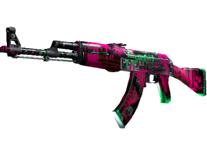 AK-47 | Neon Revolution (Battle-Scarred)