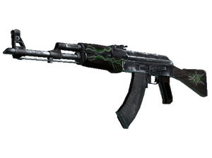 AK-47 | Emerald Pinstripe (Battle-Scarred)