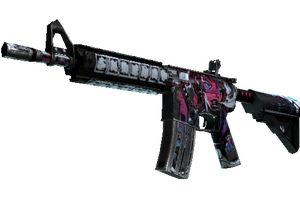 StatTrak™ M4A4 | Neo-Noir (Well-Worn)