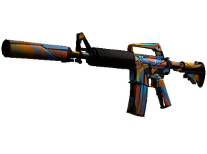M4A1-S | Leaded Glass (Battle-Scarred)