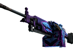 StatTrak™ M249 | Downtown (Minimal Wear)