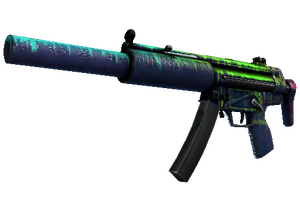 MP5-SD | Phosphor (Battle-Scarred)