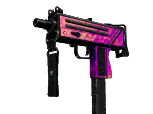 StatTrak™ MAC-10 | Disco Tech (Battle-Scarred)