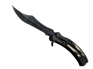 ★ Butterfly Knife | Black Laminate (Minimal Wear)