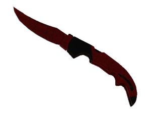 ★ Falchion Knife | Crimson Web (Minimal Wear)