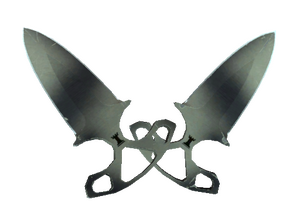 ★ Shadow Daggers | Scorched (Well-Worn)